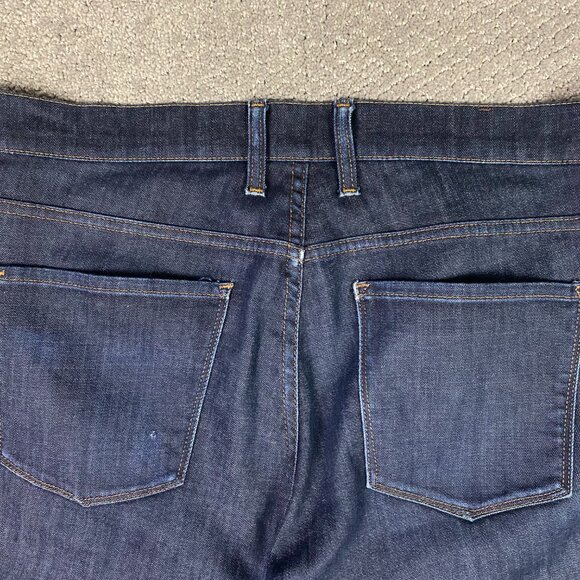 Mott & Bow Mosco Straight Jeans Men's 36 x 30 Measures 38 x 29 Stretch Blue and - Picture 7 of 16